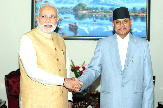 Modi Meets President