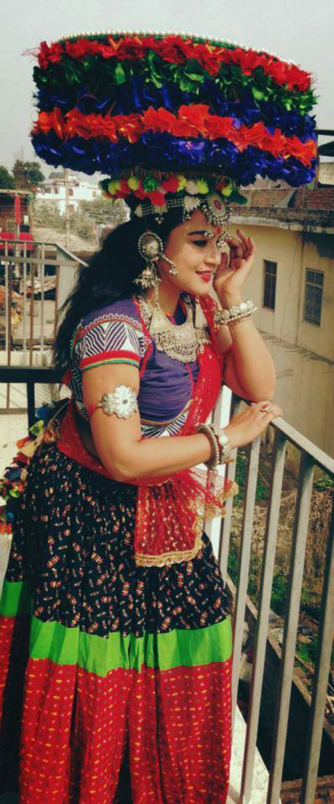 Rekha Thap in Tharu Dress-3
