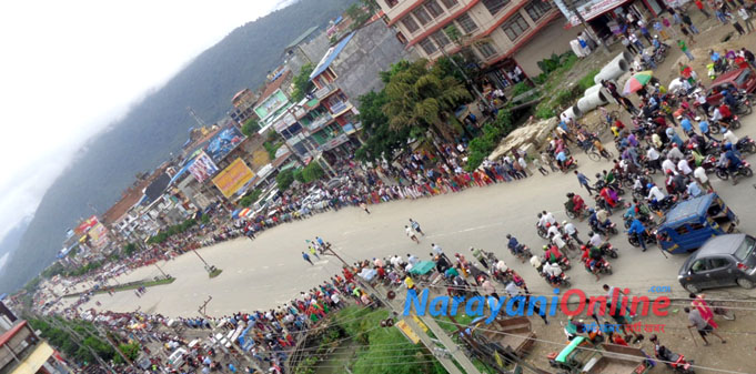 Chitwan Tharu Protest 05