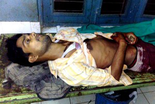 dead body saptari protest