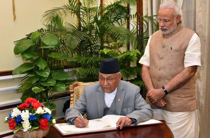 Nepal India Relation- Kp oli And Narendra Modi