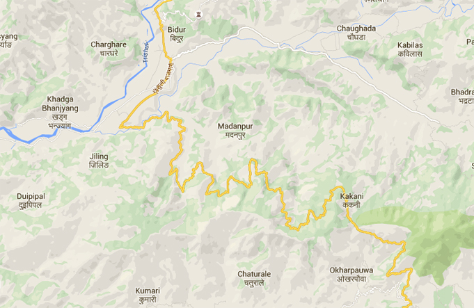 Nuwakot Map