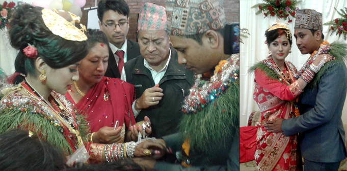 Nimish Lekhi weds Sofia Shakya 2