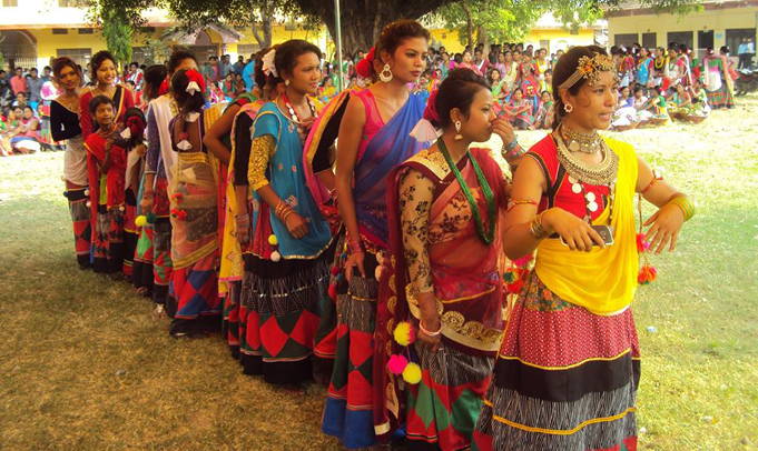 Tharu Woman Festive- Chirai Bhajahar 02